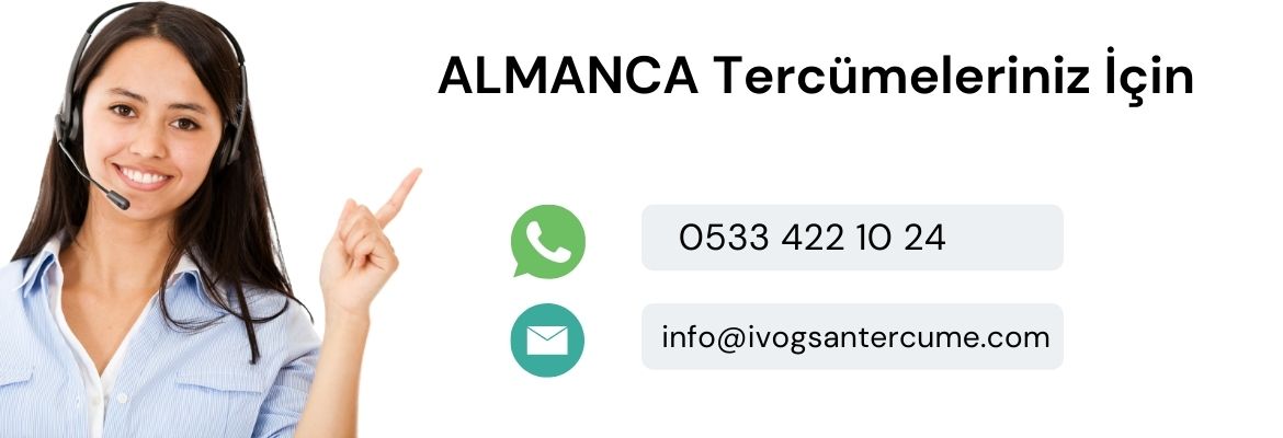 Almanca Tercüme