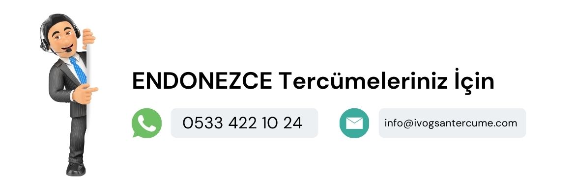 Endonezce Tercüme