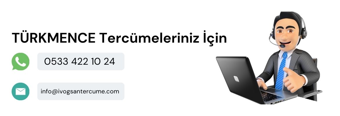 Türkmence Tercüme